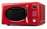 G3 Ferrari G10155 SAPORMIO VINTAGE mikrohullámú sütő 20 liter, 1150W, grill funkcióval, piros színben