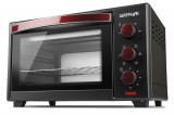 G3 Ferrari G10231 elektromos sütő 30 literes kapacitással, 60 perces időzítővel, 100-230°C hőfokszabályzóval