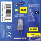 G4   18W(20W)   ECO  halogén izzó   2000hrs