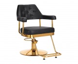 GABBIANO GRANDO  fekete hidraulikus fodrászszék