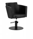 GABBIANO ROMA fekete fodrászszék