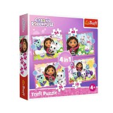 Gabi babaháza 4 az 1-ben puzzle - Trefl