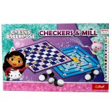 Gabi babaháza Dáma és malom társasjáték - Trefl