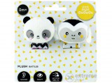 GaGaGu dupla csörgő szett majom és panda (5908273097848)