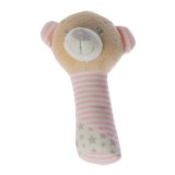 Gamberritos csörgő plüssmaci - rózsaszín