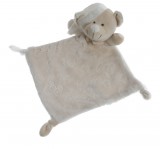 Gamberritos szundikendő plüss maci és csillagmintás hálósapkás maci bézs 10877