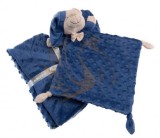 Gamberritos takaró 80x110cm plüss buborékos anyagú 10339 szundikendővel kék