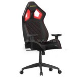 GAMDIAS Aphrodite ML1-L gaming szék - Fekete/Piros (APHRODITE_ML1-LBR)