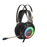Gamdias Eros E3 RGB Gaming mikrofonos fejhallgató (EROS E3) - Fejhallgató