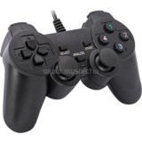 Gamepad - GT-006 (USB, 1,5m kábel, Vibration, PC kompatibilis, fekete) (MARVO_GT-006)
