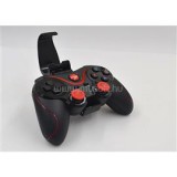 Gamepad - SG-R707 (Wireless Bluetooth, PC ÉS PS3, Android, Okostelefon, TV box kompatibilis, fekete) (RAMPAGE_30499)