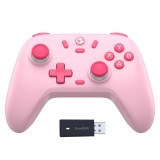 GameSir Nova Lite, Nintendo Switch/Switch 2, PC, Mobil, Steam Deck, Hall Effect, Pink, Vezeték nélküli kontroller