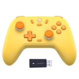 GameSir Nova Lite, Nintendo Switch/Switch 2, PC, Mobil, Steam Deck, Hall Effect, Sárga, Vezeték nélküli kontroller