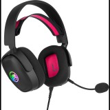 GAMIAC HS71 Vezetékes Gamer Fejhallgató Headset - Fekete (GAHS-HS7VU0R.11)