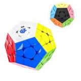 Gancube GAN Megaminx Maglev UV (Black) mágneses logikai játék