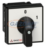 GANZ KK1-32-6001 Be-Ki kapcsoló, 2P, 32A, IP44