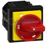 GANZ KKV2-40-9021 Vészleállító Be-Ki kapcsoló, lakatolható, 4P, 40A, IP44