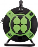 GAO 0010217412 Kábeldob, kültéri, műanyag, 40m, 4 dugalj 3x1.5 H05RR-F (008872)