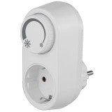 GAO 0020270112 Földelt köztes csatlakozóaljzat, fényerőszabályzóval LED-hez (6032H)