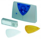 GAO 0514902555 Csengő, vezeték nélküli, 150m, villogóval fehér