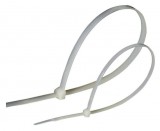 GAO 08292 Kábelkötegelő, 300x4.8mm, fehér, 25db