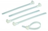 GAO 08315 Kábelkötegelő, oldható, 200x7.6mm, fehér, 25db
