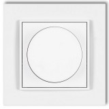 GAO 4106H MINI fényerőszabályzó, kerettel, fehér színben