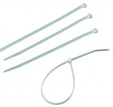 GAO 6540H Kábelkötegelő, 300x4, 8mm, fehér, 100db