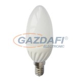 GAO 7073H LED fényforrás, gyertya, SMD, 3W, 250lm, 3000K, E14, 230V