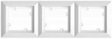 GAO 8731H OPAL süllyesztett keret, 3-as, fehér