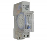 GAO Időkapcsoló, mechanikus, napi, DIN sínre