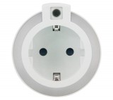 GAO Irányfény LED, dugalljal és alkonykapcsolóval, 4 db szuper fényes LED, fehér, 230V, 16A