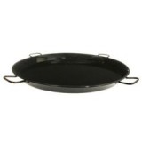 Garcima 100 cm-es zománcozott paella sütőtál, szeletsütő