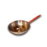 Garcima 24 cm-es polírozott nyeles mély serpenyő, szeletsütő