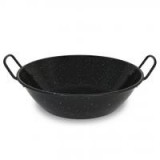 Garcima 36 cm-es zománcozott mély serpenyő, szeletsütő