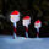 Garden of Eden 11374E Leszúrható szolár lámpa - mikulás - műanyag - 34 cm