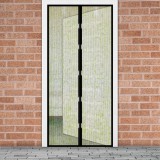 GARDEN OF EDEN 11398H Szúnyogháló függöny ajtóra - mágneses - 100 x 210 cm - Virág mintás