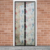 GARDEN OF EDEN 11398J Szúnyogháló függöny ajtóra - mágneses - 100 x 210 cm - madár mintás