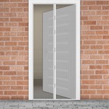 GARDEN OF EDEN 11398WH Szúnyogháló függöny ajtóra - mágneses - 100 x 210 cm - fehér