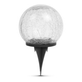 GARDEN OF EDEN - 11760c leszúrható szolár üveggömb, 15 cm