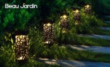 GARDEN OF EDEN Kerti napelemes LED Maggift világítás 19 cm hideg fehér