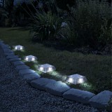 GARDEN OF EDEN Kültéri LED leszúrható / fali fém Bora lámpa 10 cm &#8211; hideg fehér