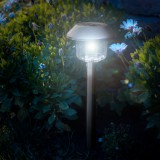 GARDEN OF EDEN Kültéri napelemes leszúrható Bons lámpa 45 cm hideg fehér