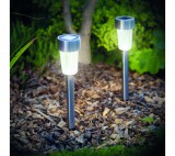 GARDEN OF EDEN Led-es kültéri szolár lámpa szürke