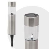 GARDEN OF EDEN LED szolár lámpa fém - henger alakú 20 cm