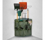 GARDEN OF EDEN Műanyag kerti szerszámtartó sarok - falra rögzíthető - 43 x 43 x 59 cm