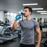 GARDEN OF EDEN Sport kulacs - műanyag, átlátszó - 600 ml - 3 színben