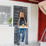 Garden of Eden Szúnyogháló függöny ajtóra - mágneses - 100 x 210 cm