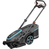 Gardena 14646-20 PowerMax Duo 46/36V P4A Akkumulátoros fűnyíró + 2x 4Ah Akku + Töltő (14646-20)