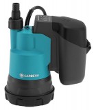 Gardena Akkumulátoros merülőszivattyú tiszta vízhez 2000/2 18V P4A akkumulátorral